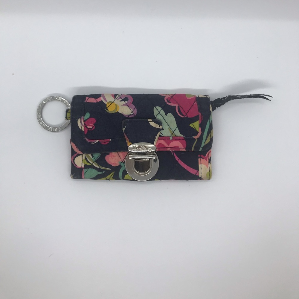 Vera Bradley key chain wallet